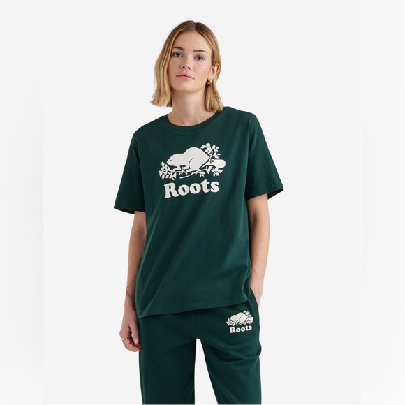 Roots Tops - NWT Women’s Organic Relaxed Cooper T-shirt | Size Large | Perfect Condition!